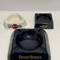 Lotto posacenere vintage pubblicitari