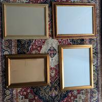 Quattro cornici in legno