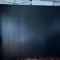 Armadio IKEA PAX nero 300cm - tre moduli da 100cm