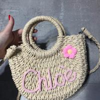 Borsa di paglia Chloè