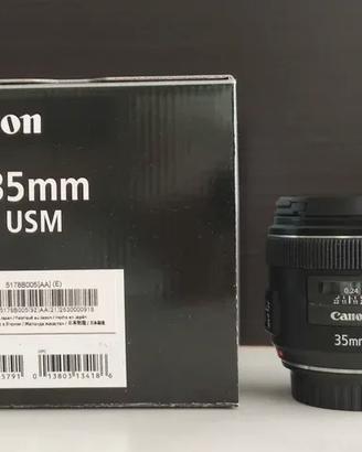 Canon EF 35mm f/2 IS USM - Usato Raramente