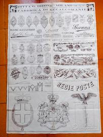 catálogo originale G. Didone Milano anni 30 