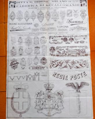 catálogo originale G. Didone Milano anni 30 