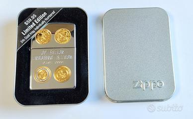 Zippo 04594-Edizione Limitata Incisioni  Oro 24CK
