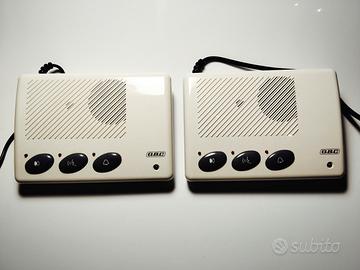 coppia interfono a onde convogliate