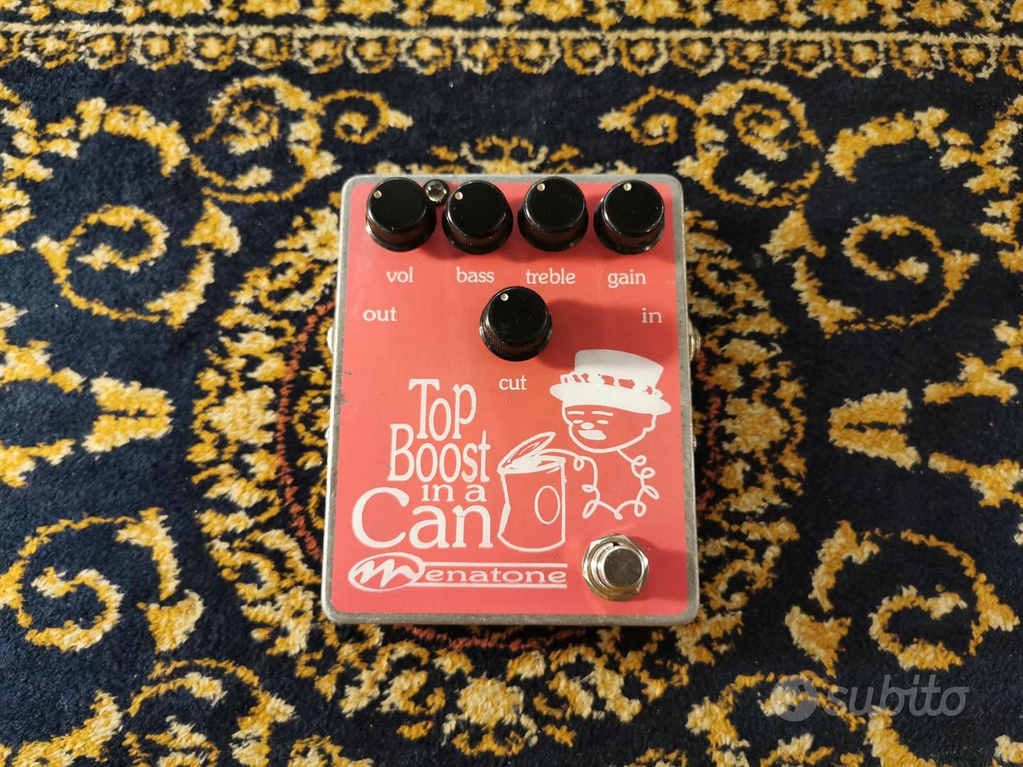 ギター Menatone Top Boost in a Can Five Knob Menatone - Top Boost