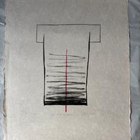 Litografia Giuseppe Santomaso "An angle"