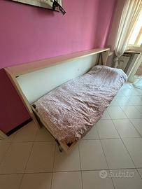 Letto singolo a scomparsa CLEI