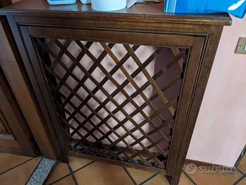 Copritermosifone in Legno Massiccio