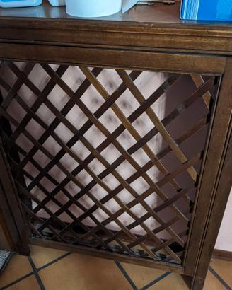 Copritermosifone in Legno Massiccio
