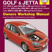 Manuale tecnico Haynes per Golf 5 e Jetta dal 04 a