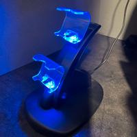 Stazione di ricarica doppio controller ps4
