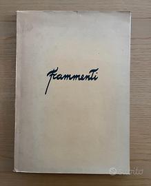 Frammenti Contributi sull'arte contemporanea 1984
