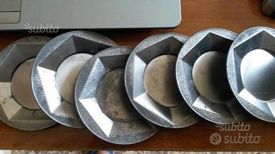 Sottobicchieri in peltro