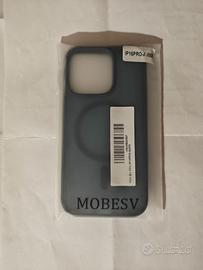 Cover magnetica iPhone 16 Pro - Blu