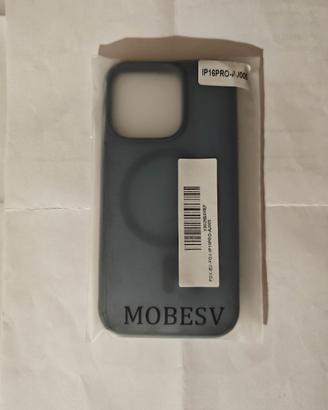 Cover magnetica iPhone 16 Pro - Blu