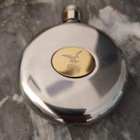 fiaschetta in metallo vintage Branca 