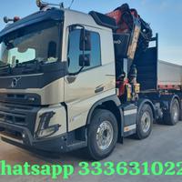 VOLVO FMX540 NUOVO DA IMMATRICOLARE CON GRU FASSI 