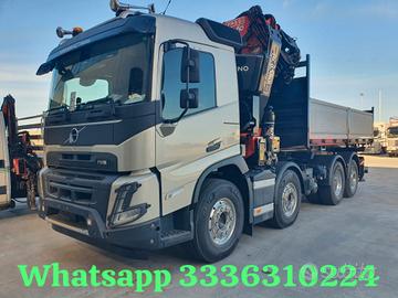 VOLVO FMX540 NUOVO DA IMMATRICOLARE CON GRU FASSI 