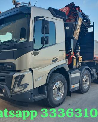 VOLVO FMX540 NUOVO DA IMMATRICOLARE CON GRU FASSI 