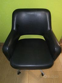 Poltroncina ufficio anni 70 design