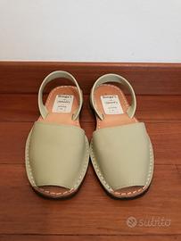 Sandali  Menorquinas (Menorca) verde acqua n. 39