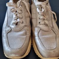 Scarpe Hogan argento 