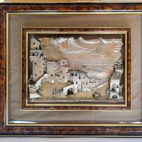 Quadro in altorilievo in ARGENTO 925, cm. 55x65.