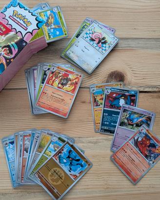 Mini Lotto carte Pokémon 150 PZ ultime espansioni
