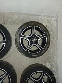 Cerchi  e gomme  originali smart mercedes da 16  