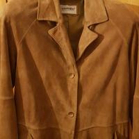 GIACCA IN VERA PELLE SCAMOSCIATA 