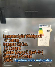 Lavastoviglie Whirlpool 6º Senso 15 Coperti 