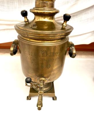 Samovar antico russo Batashev Russia Tula XIX se