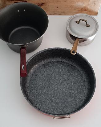 Set di 3 padelle antiaderenti