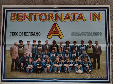 Poster Atalanta 1983-84   57 x 41 cm