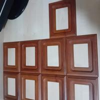 Lotto placche in legno per interuttori