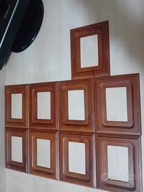 Lotto placche in legno per interuttori