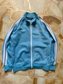 Felpa Palm Angels azzurra full zip - Taglia M