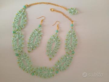 collana e orecchini 