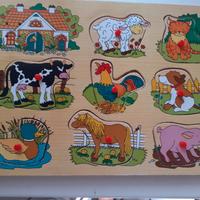 gioco didattico legno