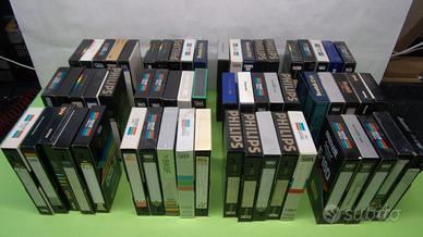 Kit 60 Videocassette VHS usate, per la maggior par