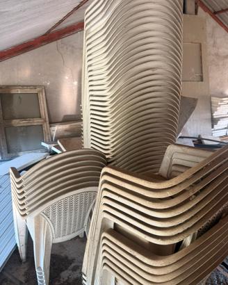 Sedie in plastica