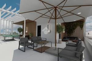 VILLA A SCHIERA CENTRALE A GIUGLIANO IN CAMPANIA