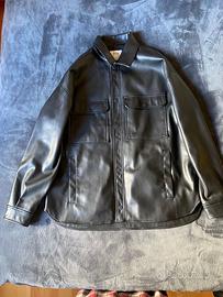 giacca di pelle Bershka