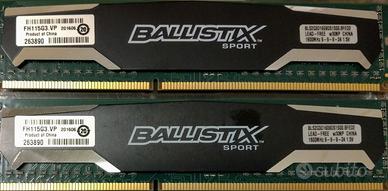 RAM 2x2G 1600 DDR3