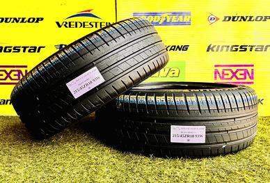 X2: Estive 215/45ZR18 93W -MICHELIN- al 80%
