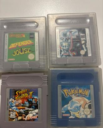 Nintendo Gameboy, giochi