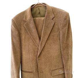 Abito uomo Andrea Borsani Velluto beige