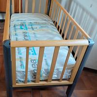 Lettino bambini foppapedretti con materasso seminu