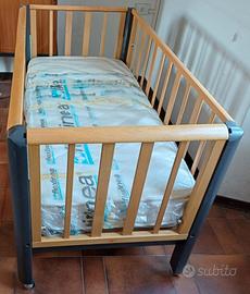Lettino bambini foppapedretti con materasso seminu